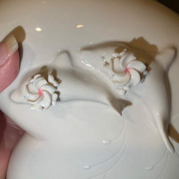 VTG Beautiful Signed Vase by Artist Peter Okumoto From Porcelain Hawaii 1999 - Picture 2 of 6